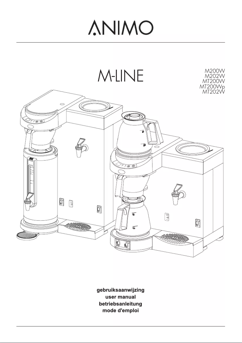 Imagen de la primera página del manual del dispositivo M200W