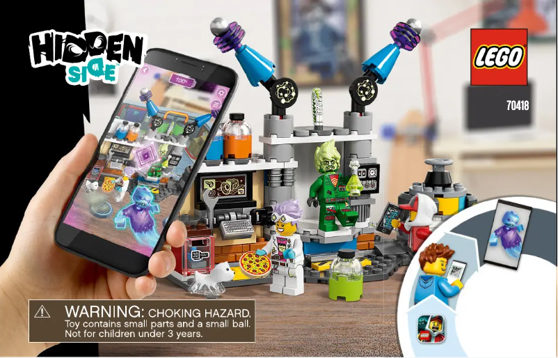 Página 1 del manual Manual de usuario Lego Hidden Side 70418