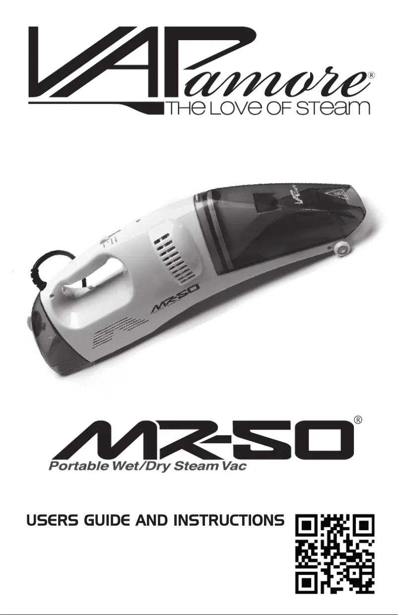 Página 1 del manual Manual de usuario Vapamore MR-50