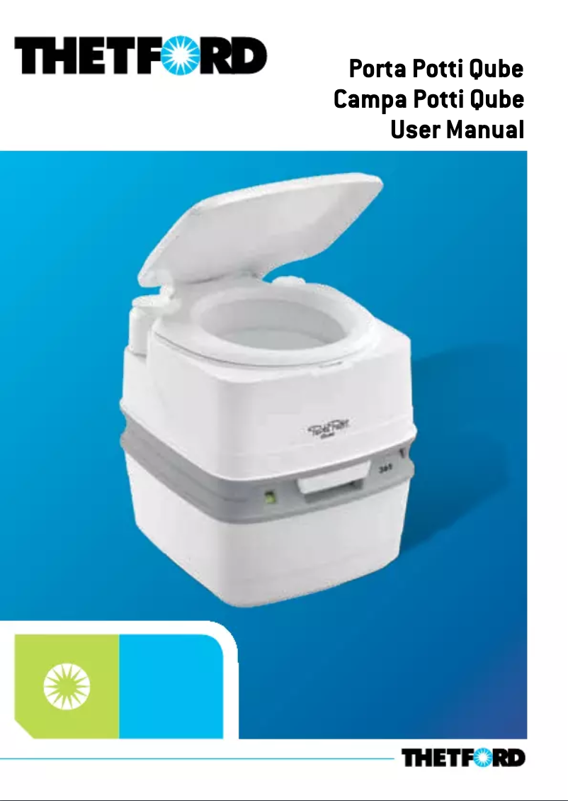 Página nº 1 - Manual de usuario Thetford Porta Potti Qube 165