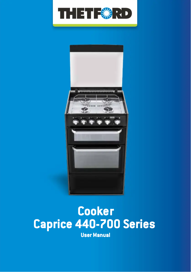 Página 1 del manual Manual de usuario Thetford Caprice 3