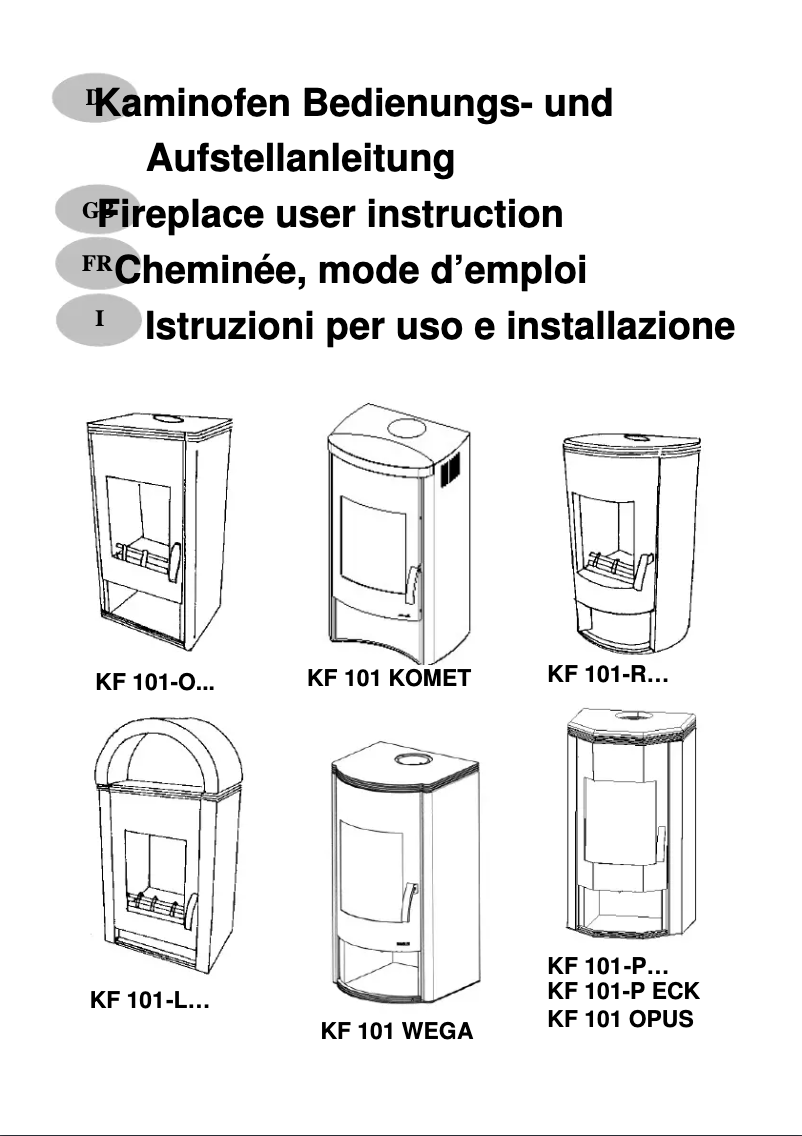 Imagen de la primera página del manual del dispositivo Wega