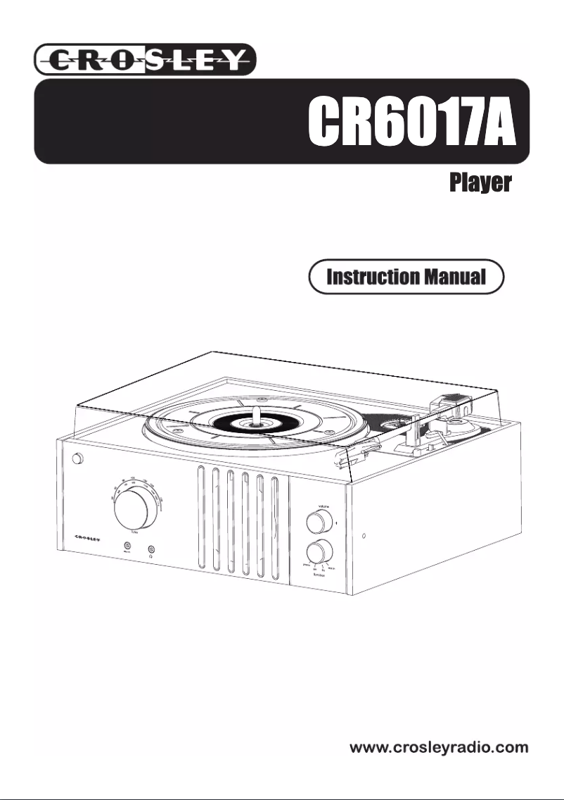 Imagen de la primera página del manual del dispositivo CR6017A