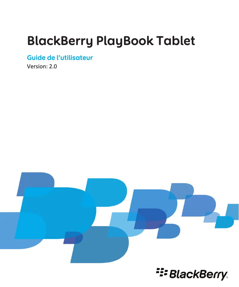 Página 1 del manual Manual de usuario BlackBerry PlayBook Tablet v2.0