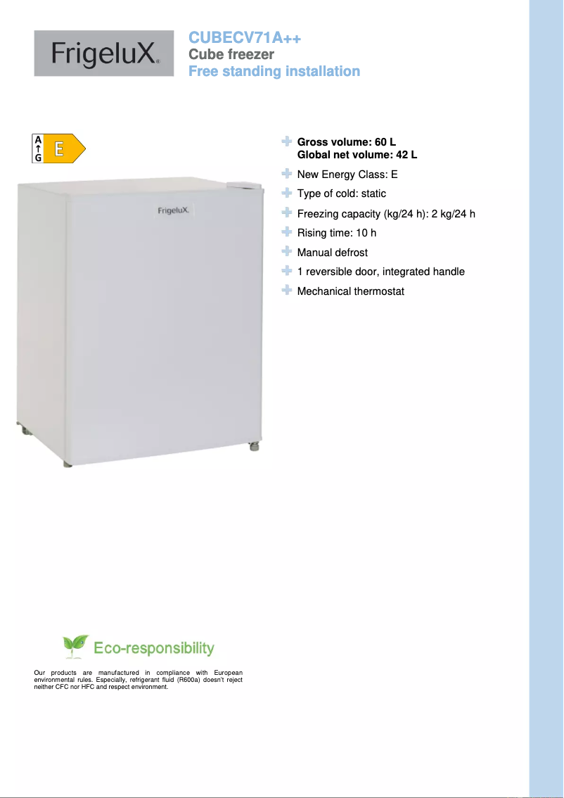 Imagen de la primera página del manual del dispositivo CUBECV71A++