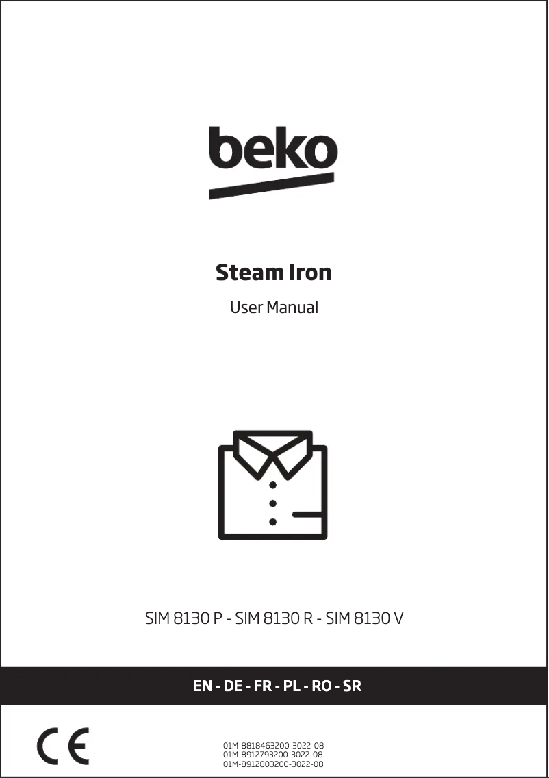 Imagen de la primera página del manual del dispositivo SIM 8130 R