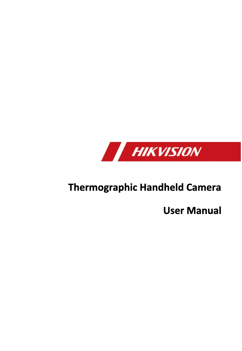 Página 1 del manual Manual de usuario Hikvision DS-2TP31B-3AUF