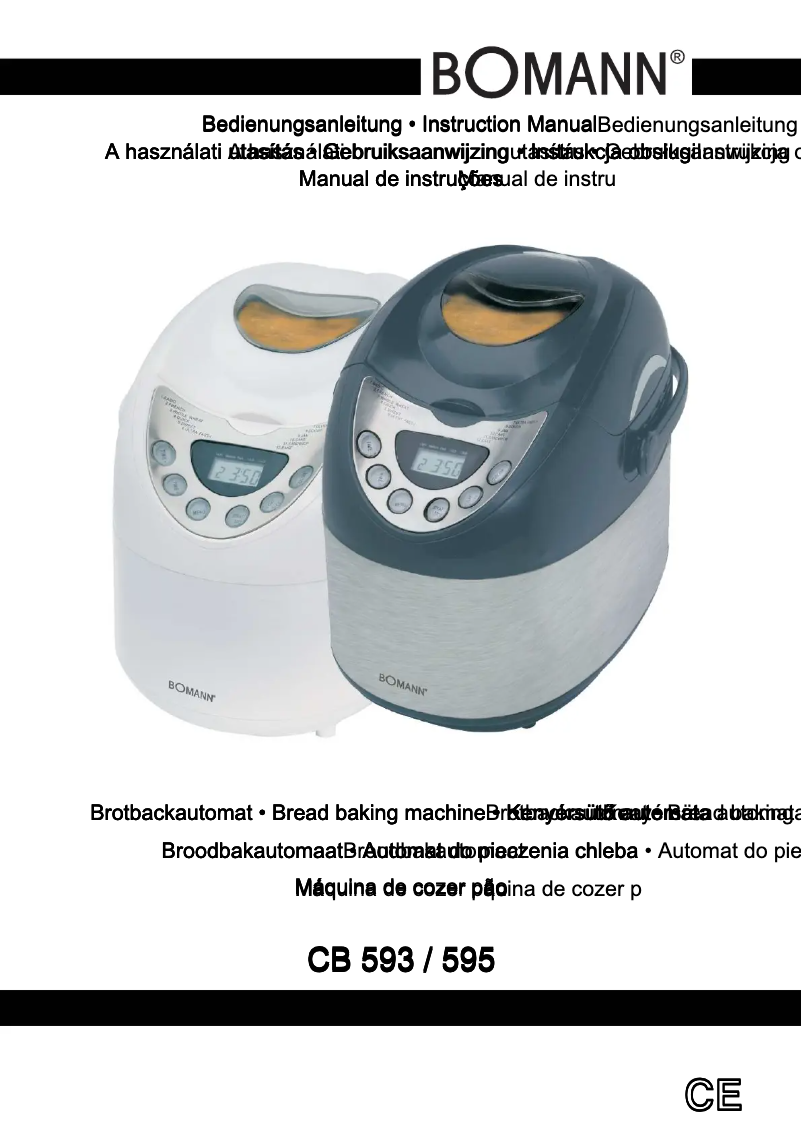 Página 1 del manual Manual de usuario Bomann CB 593