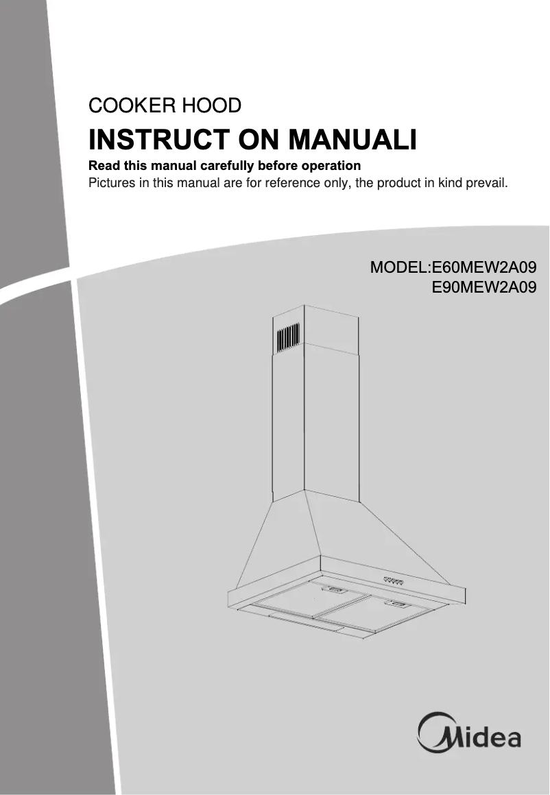 Página 1 del manual Manual de usuario Midea E90MEW2A09