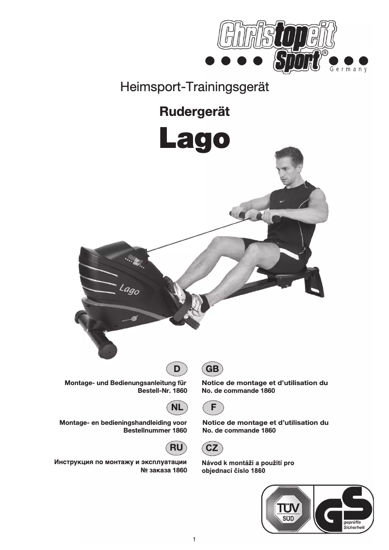 Imagen de la primera página del manual del dispositivo Lago