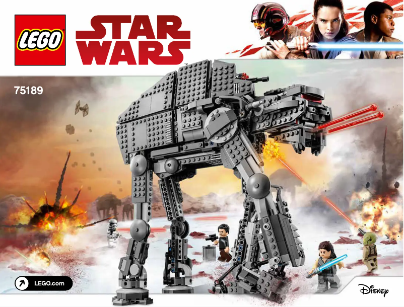 Página 1 del manual Manual de usuario Lego Star Wars 75189