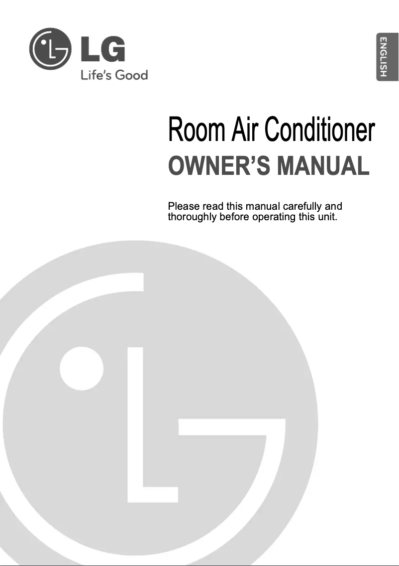 Página nº 1 - Manual de usuario LG LSNK2462QC