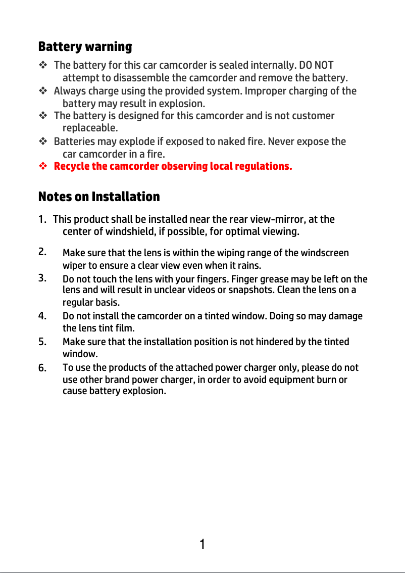 Imagen de la primera página del manual del dispositivo f520g