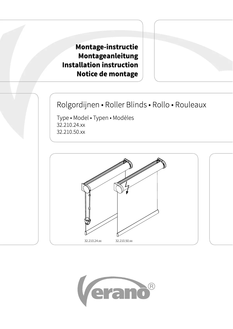 Imagen de la primera página del manual del dispositivo Standard 210