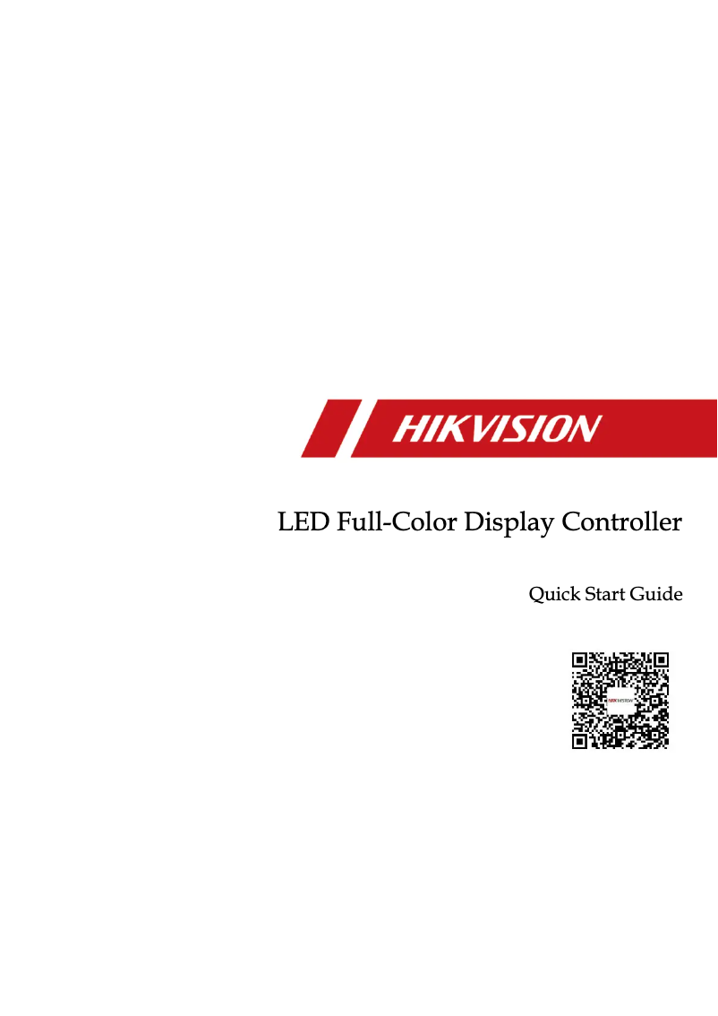 Página 1 del manual Guía de inicio rápido Hikvision DS-D42C16-H