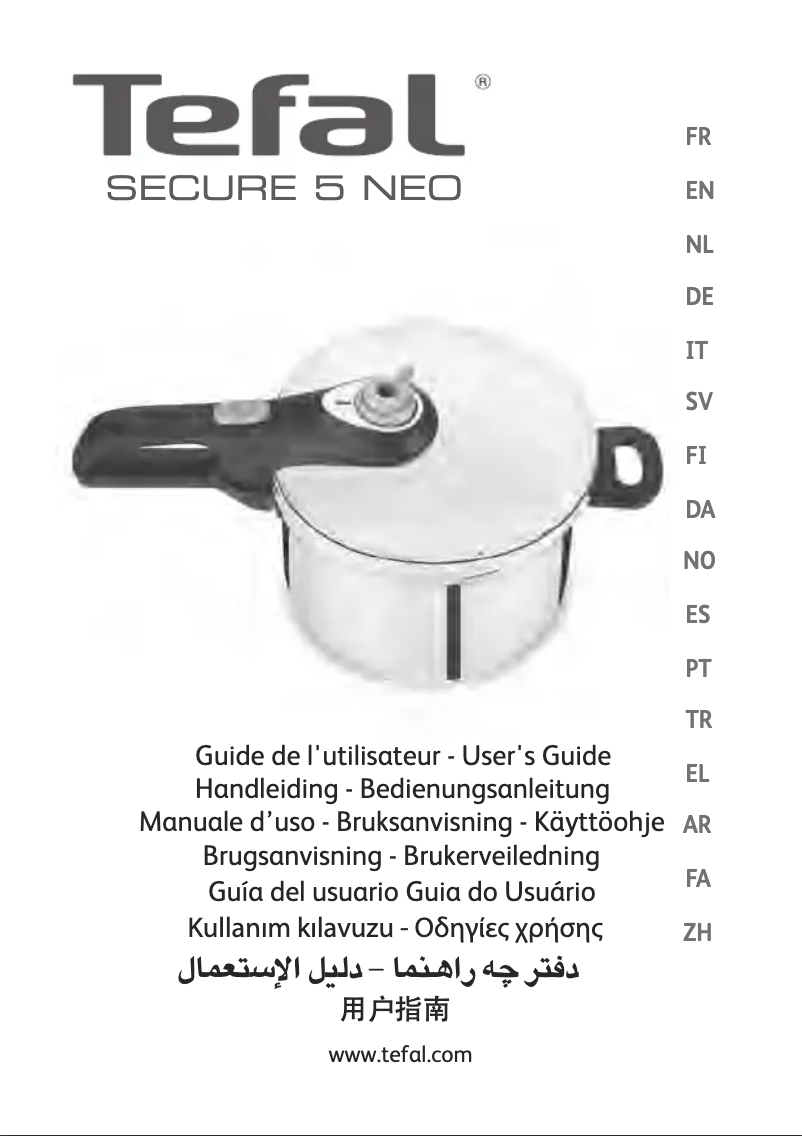 Imagen de la primera página del manual del dispositivo Secure Neo P25342