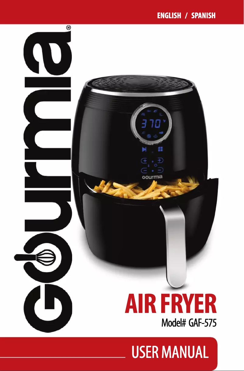 Imagen de la primera página del manual del dispositivo GAF575