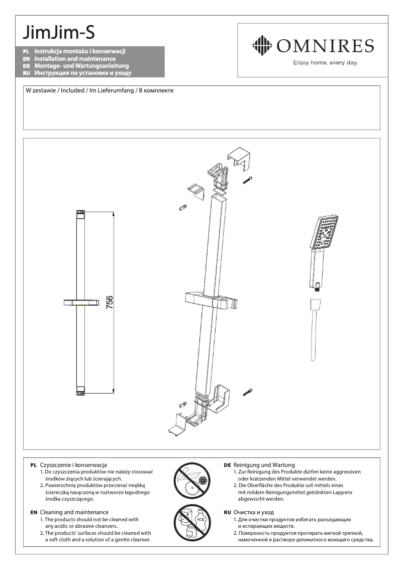 Página nº 1 - Manual de usuario Omnires JimJim-S