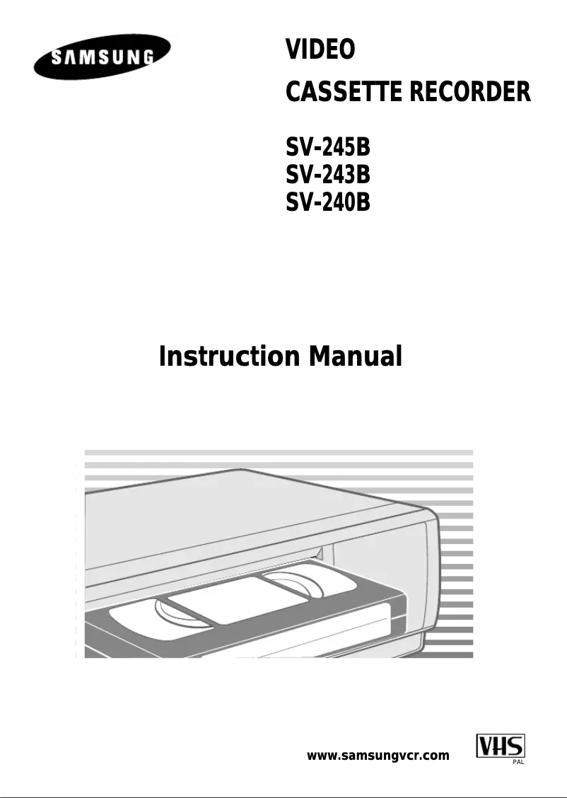 Página 1 del manual Manual de usuario Samsung SV-240B