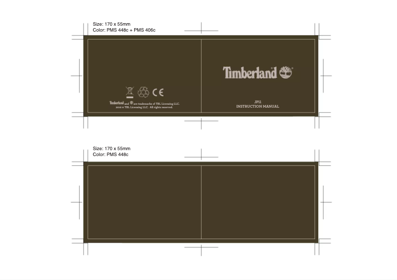 Página 1 del manual Manual de usuario Timberland Sagamore TBL.15256
