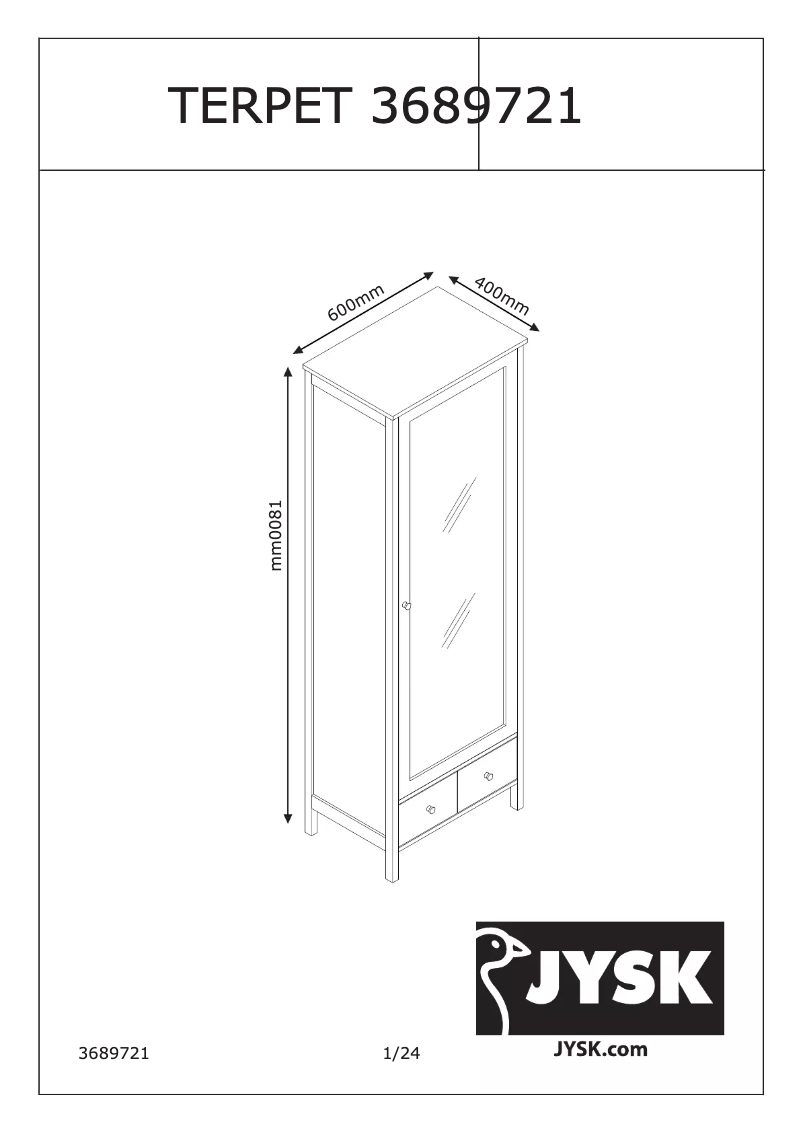 Imagen de la primera página del manual del dispositivo Terpet
