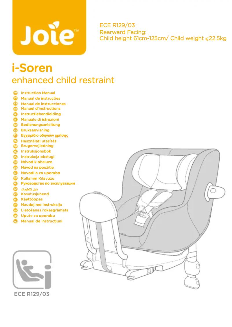 Imagen de la primera página del manual del dispositivo i-Soren