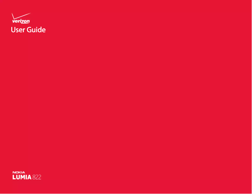 Página nº 1 - Manual de usuario Nokia Lumia 822