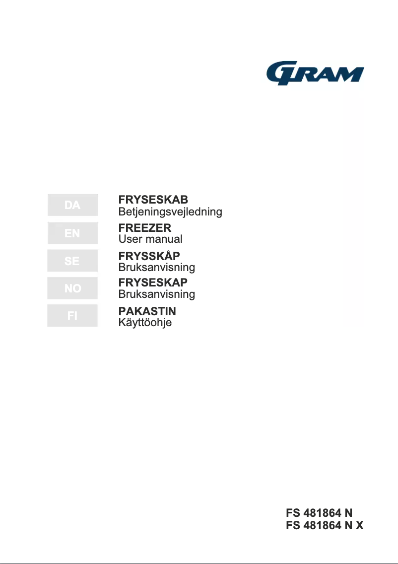 Imagen de la primera página del manual del dispositivo FS 481864 N X
