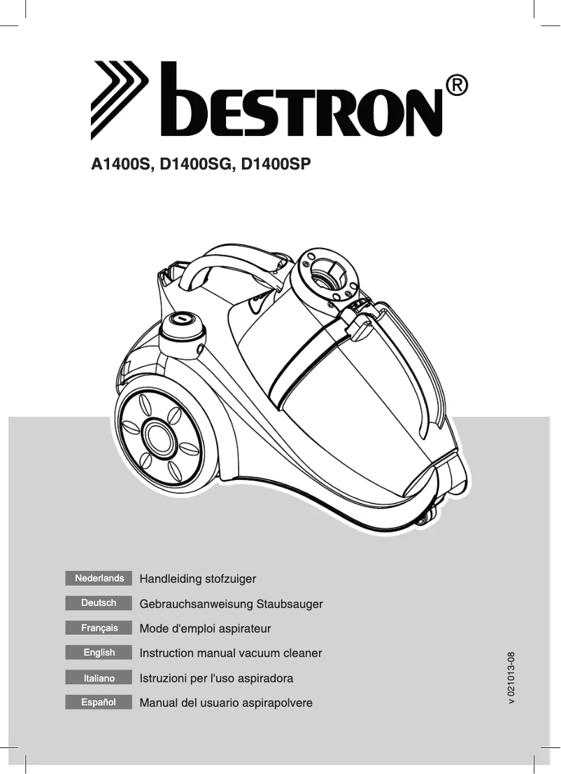 Imagen de la primera página del manual del dispositivo A1400S