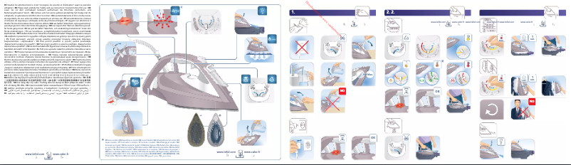 Imagen de la primera página del manual del dispositivo Turbo Pro Anti-Calc FV5646