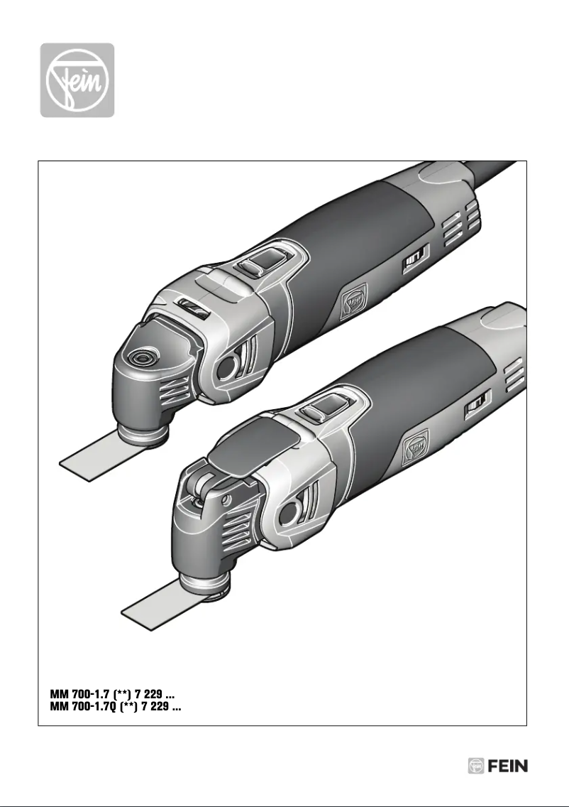 Página nº 1 - Manual de usuario Fein Multimaster MM 700 1.7 Basic