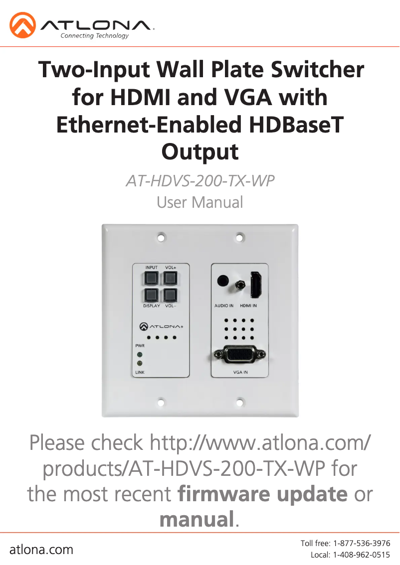 Imagen de la primera página del manual del dispositivo UHD-EX-100CE-RX-PSE