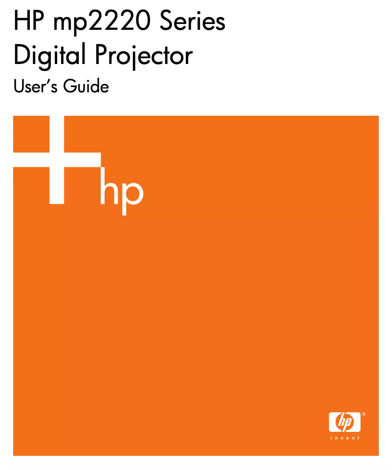 Imagen de la primera página del manual del dispositivo mp2220