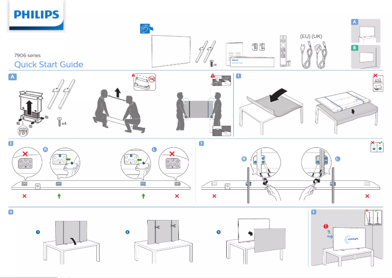 Imagen de la primera página del manual del dispositivo 75PUS7906