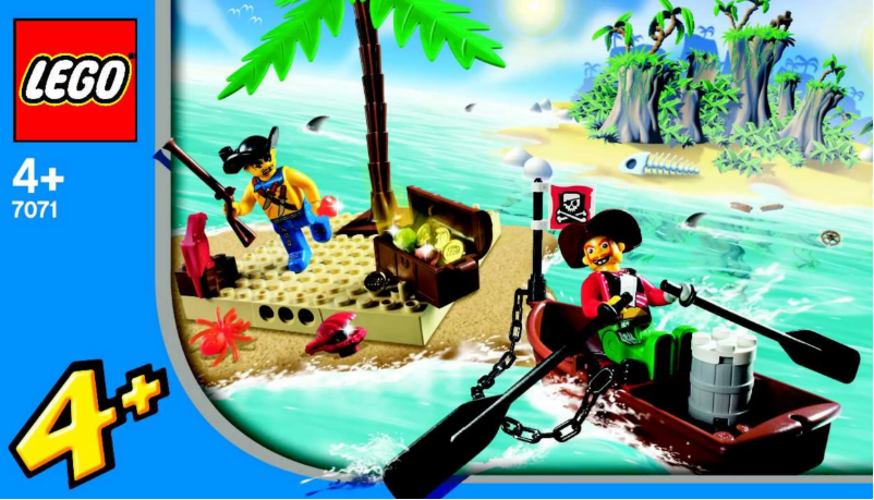 Página 1 del manual Manual de usuario Lego Treasure Island