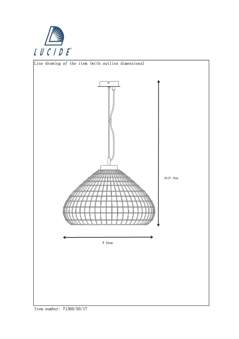 Página nº 1 - Manual de usuario Lucide Moino 71360/50/17