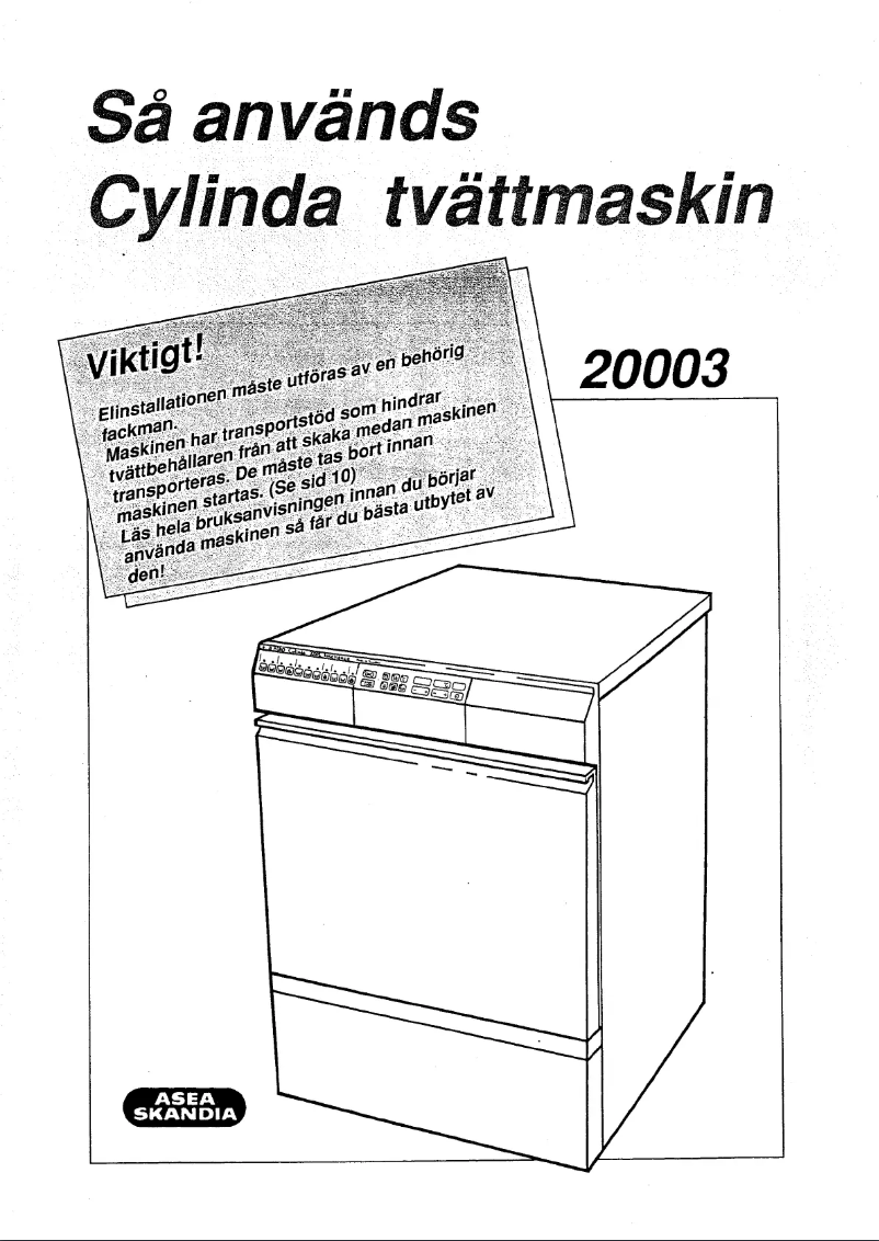 Imagen de la primera página del manual del dispositivo 20003