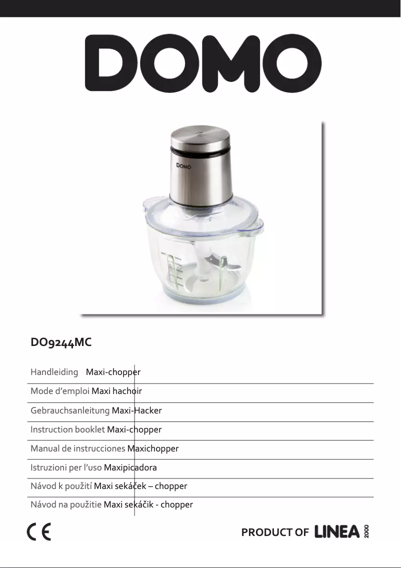 Imagen de la primera página del manual del dispositivo DO9244MC