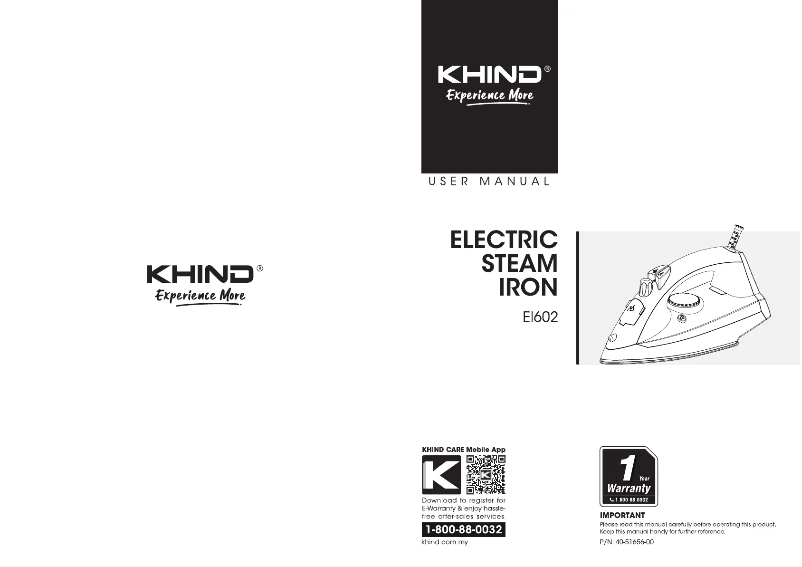 Imagen de la primera página del manual del dispositivo EI602