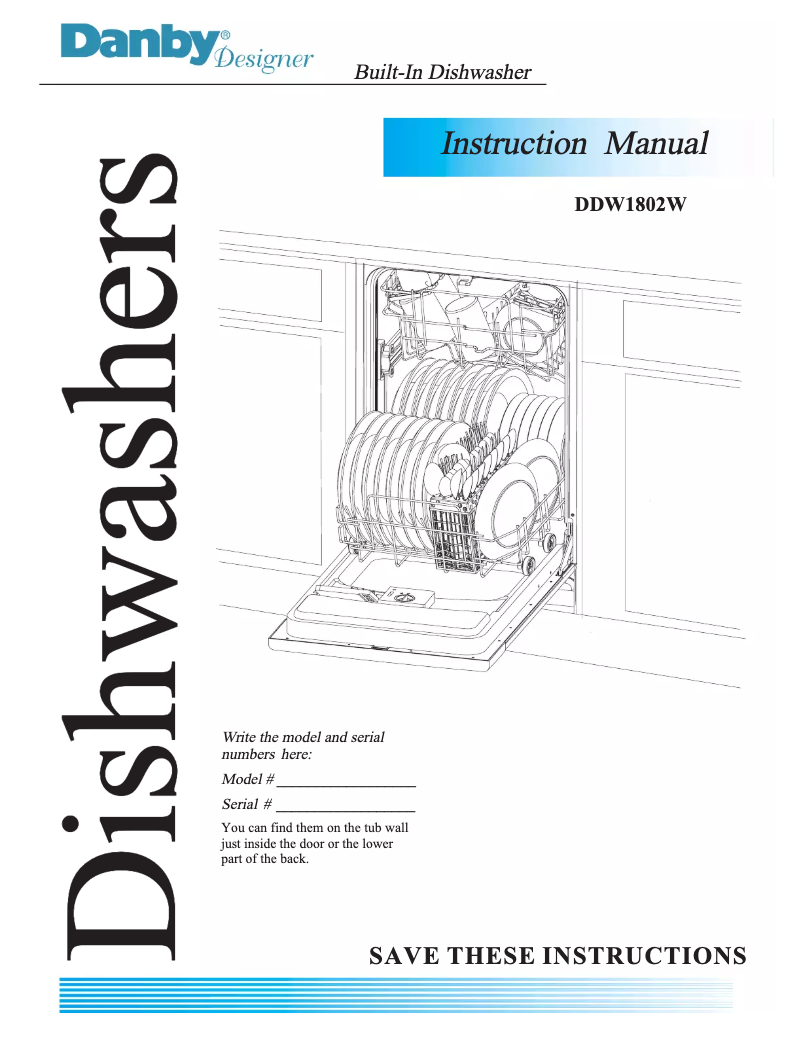 Imagen de la primera página del manual del dispositivo DDW1802W