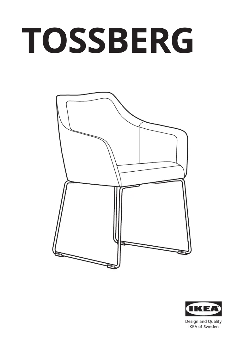 Imagen de la primera página del manual del dispositivo TOSSBERG 105.826.44