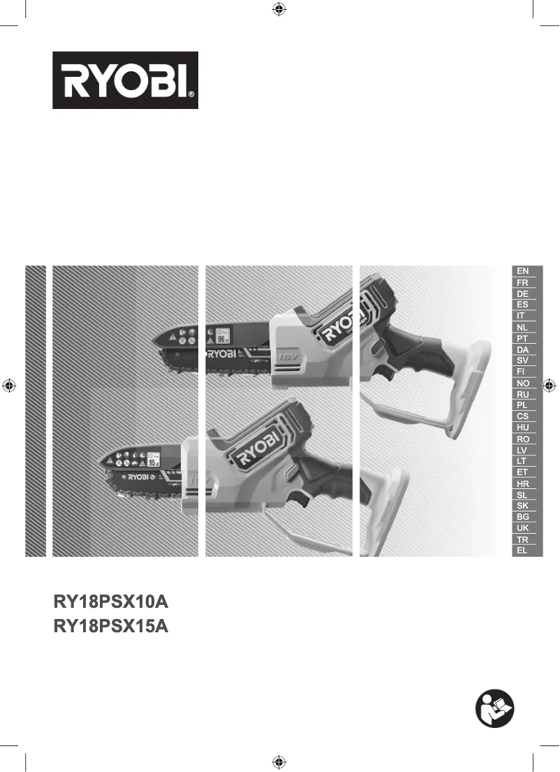 Página 1 del manual Manual de usuario RYOBI RY18PSX10A