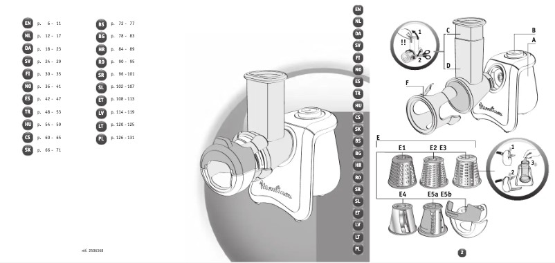 Imagen de la primera página del manual del dispositivo Fresh Express Max MB8105