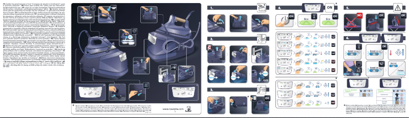 Imagen de la primera página del manual del dispositivo Eco Steam Pro DG9640