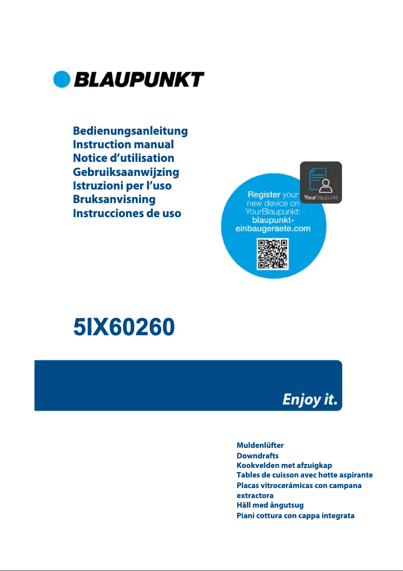Imagen de la primera página del manual del dispositivo 5IX60260