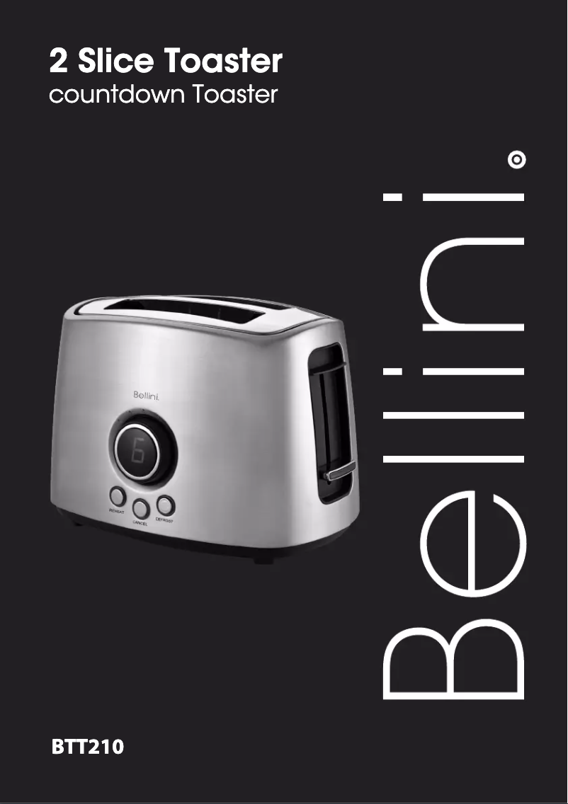 Imagen de la primera página del manual del dispositivo BTT210