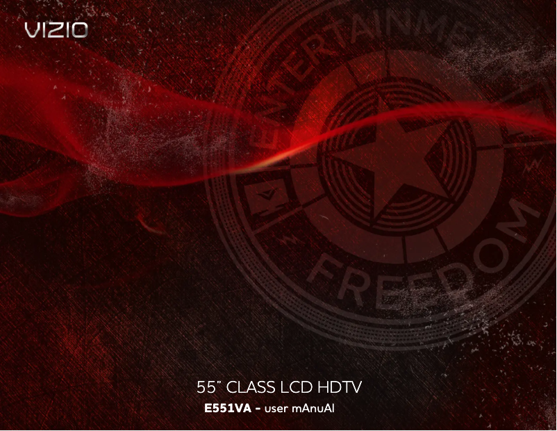 Imagen de la primera página del manual del dispositivo E551VA