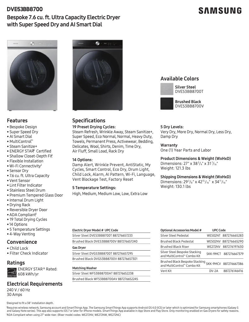 Imagen de la primera página del manual del dispositivo DVE53BB8700V