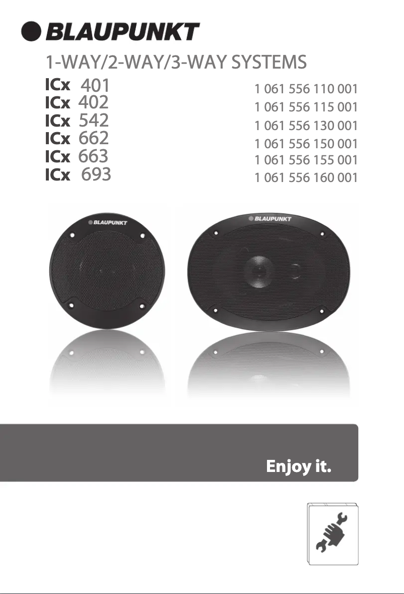 Página 1 del manual Manual de usuario Blaupunkt ICx 662