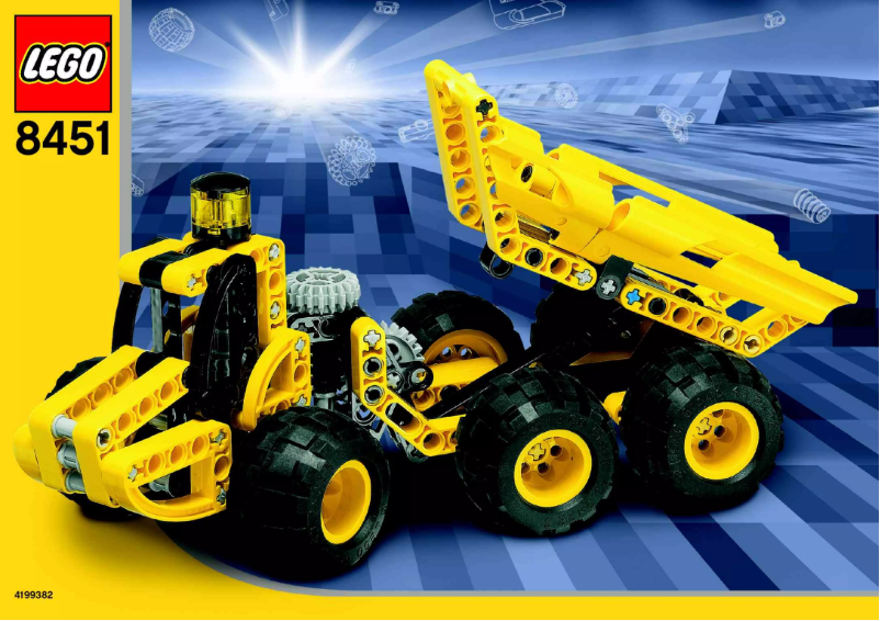 Imagen de la primera página del manual del dispositivo Technic 8451